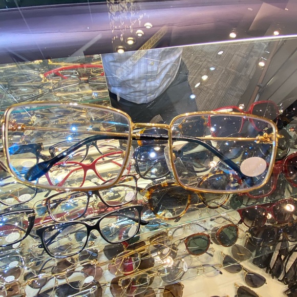 Gold Eyeglasses - Picture 2 of 3